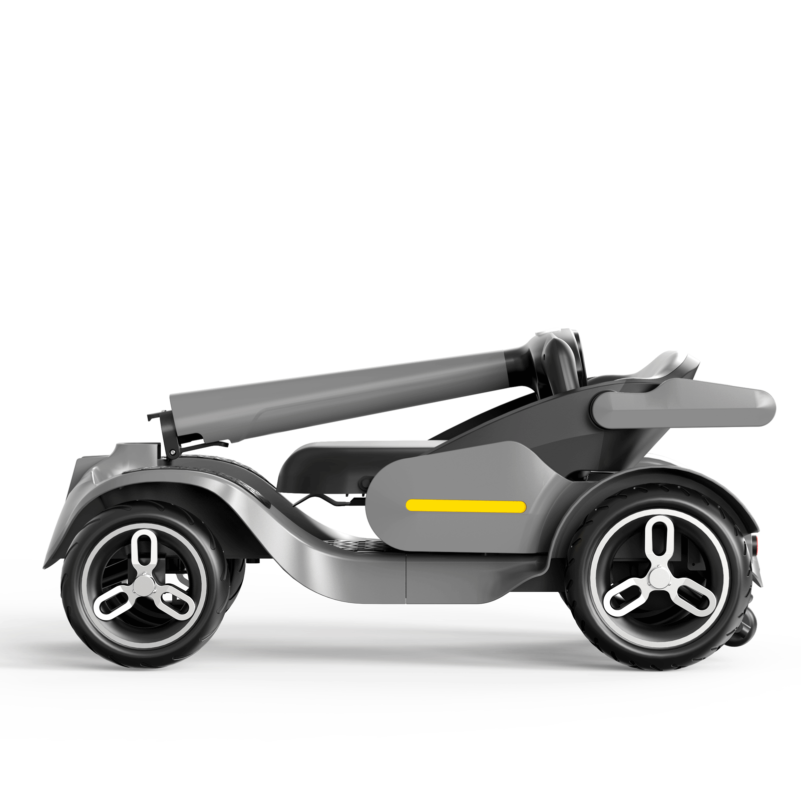 JunLing SPD2 4-Wheeled Mobility Scooters, 34 Miles Range, 756Wh Lithium Battery, 265lbs PayLoad